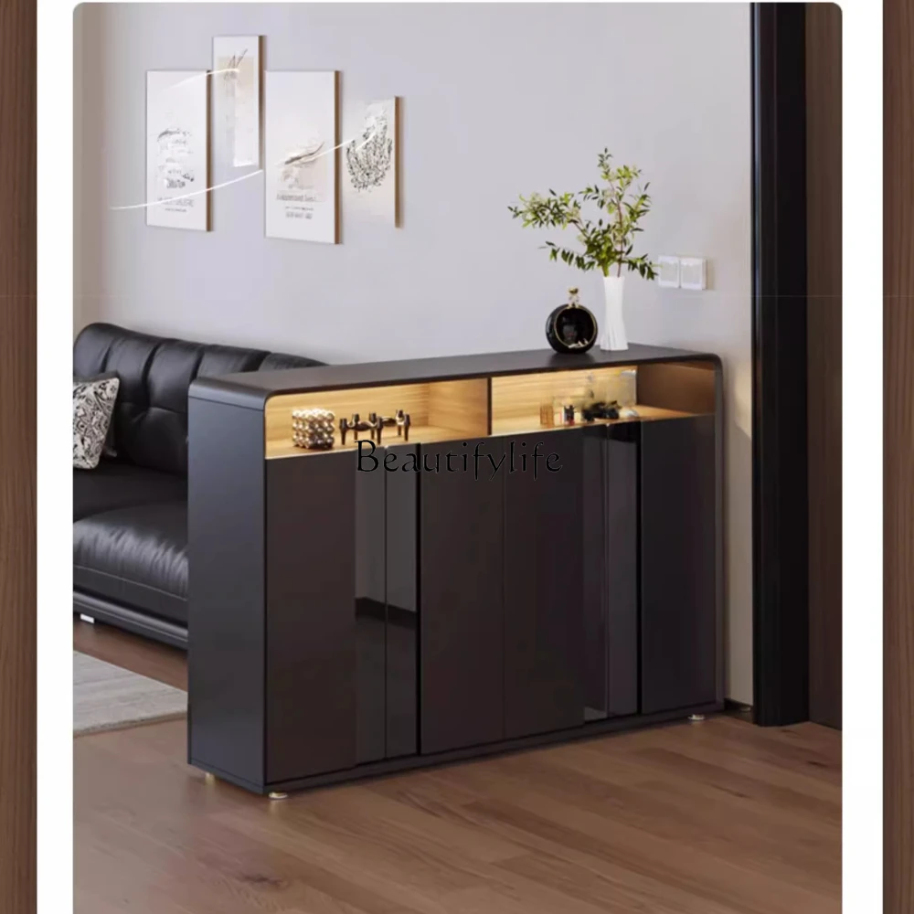 

Shoe cabinet large capacity multi-layer oversized living room partition entrance entrance cabinet minimalist