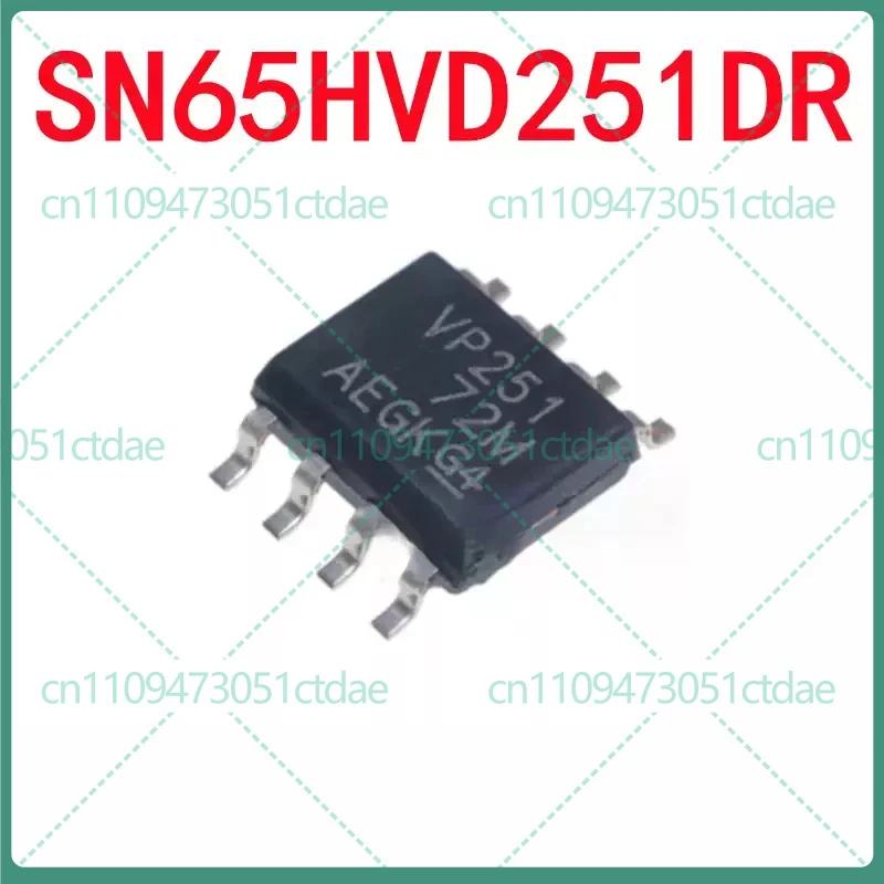 10-50pcs For SN65HVD251DR VP251 SOIC-8 1Mbps 5V CAN Bus Transceiver IC