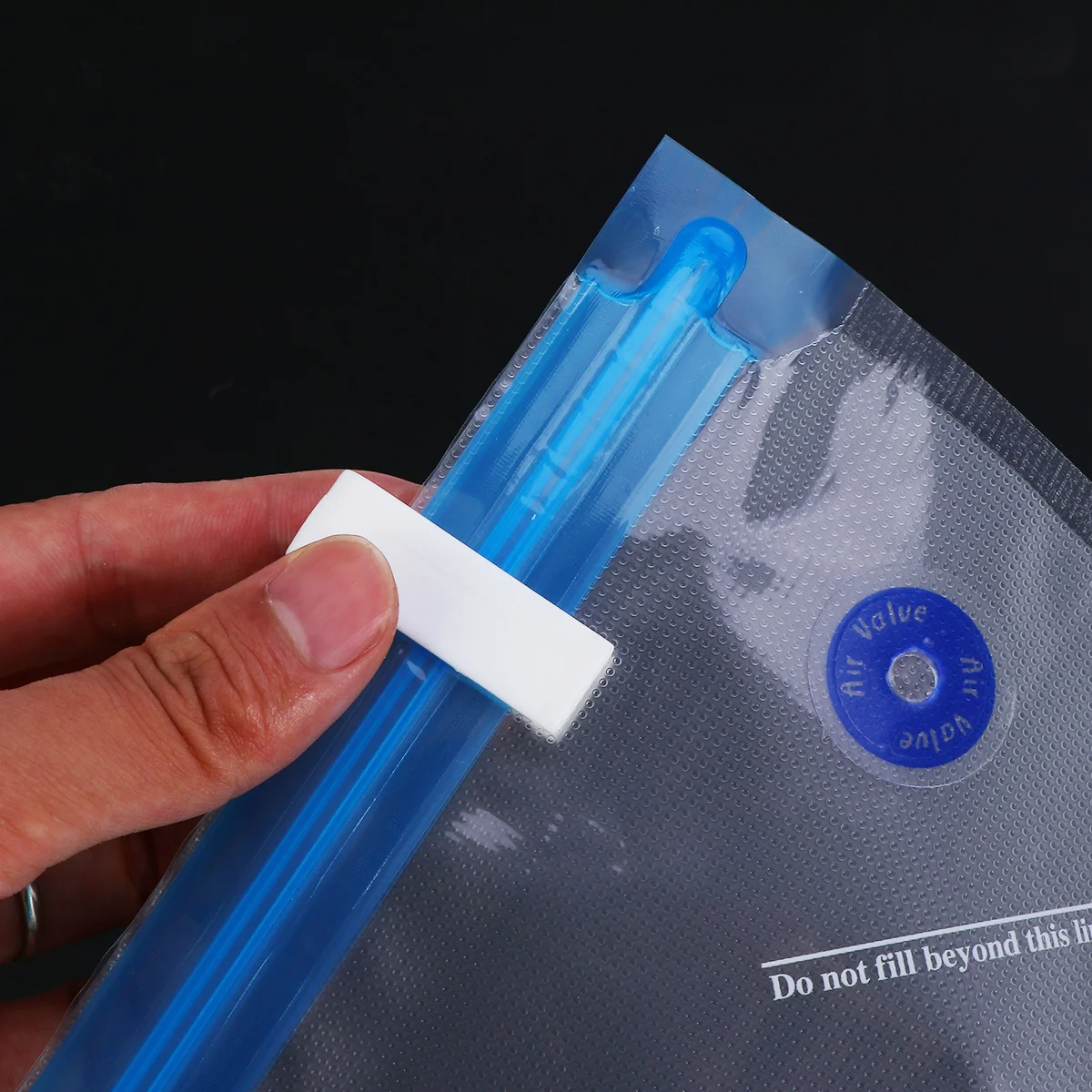 

6pcs Vacuum Compression Bags Saver Food Storage For Camping Picnic Microwave Freezer Safe Fresh Keeping Bag Set