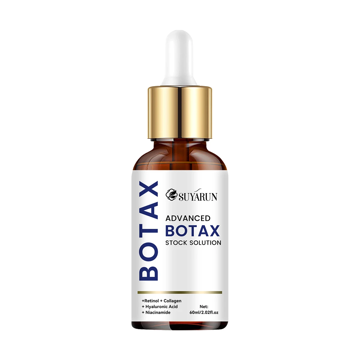 SUYARUN Professional Botax Sérum Anti-âge - Traitement du visage à absorption rapide, lifting et peau ferme, réduit les rides - Vegan.