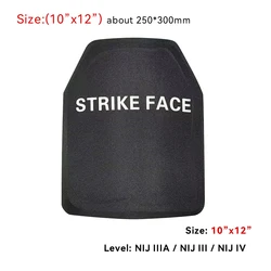 Bulletproof Board 2pcs/lot Bulletproof Vest Steel Plate Level NIJ III For Shoot Body Armor Shooter Cut Plate Ballistic