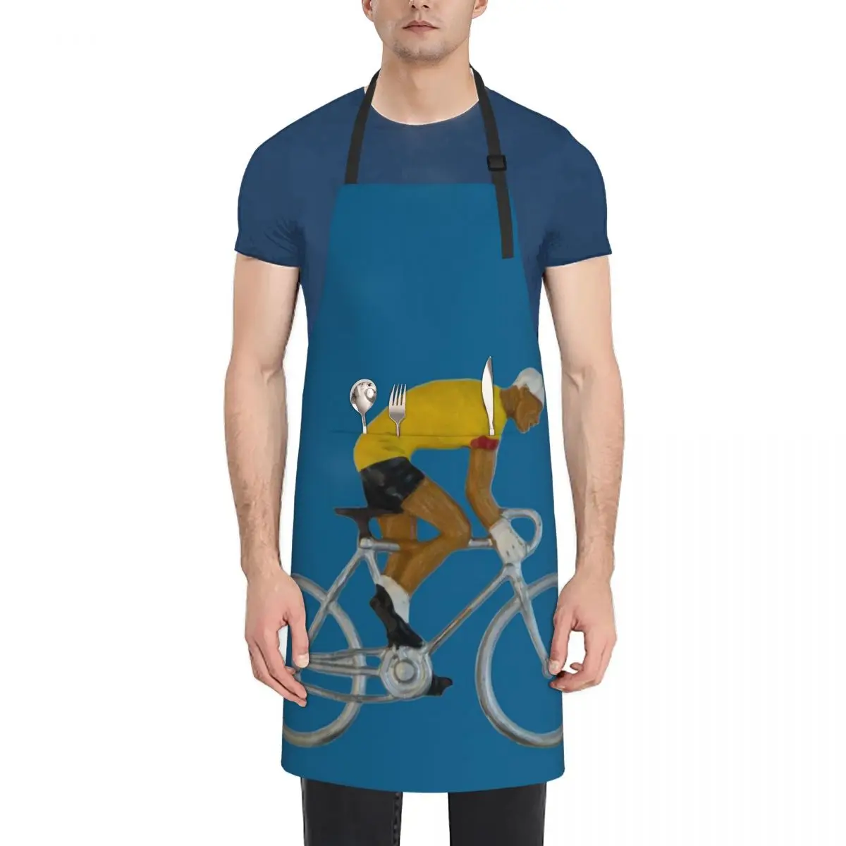 

Cycliste - Maillot Jaune Apron For Woman Chef Uniform Apron