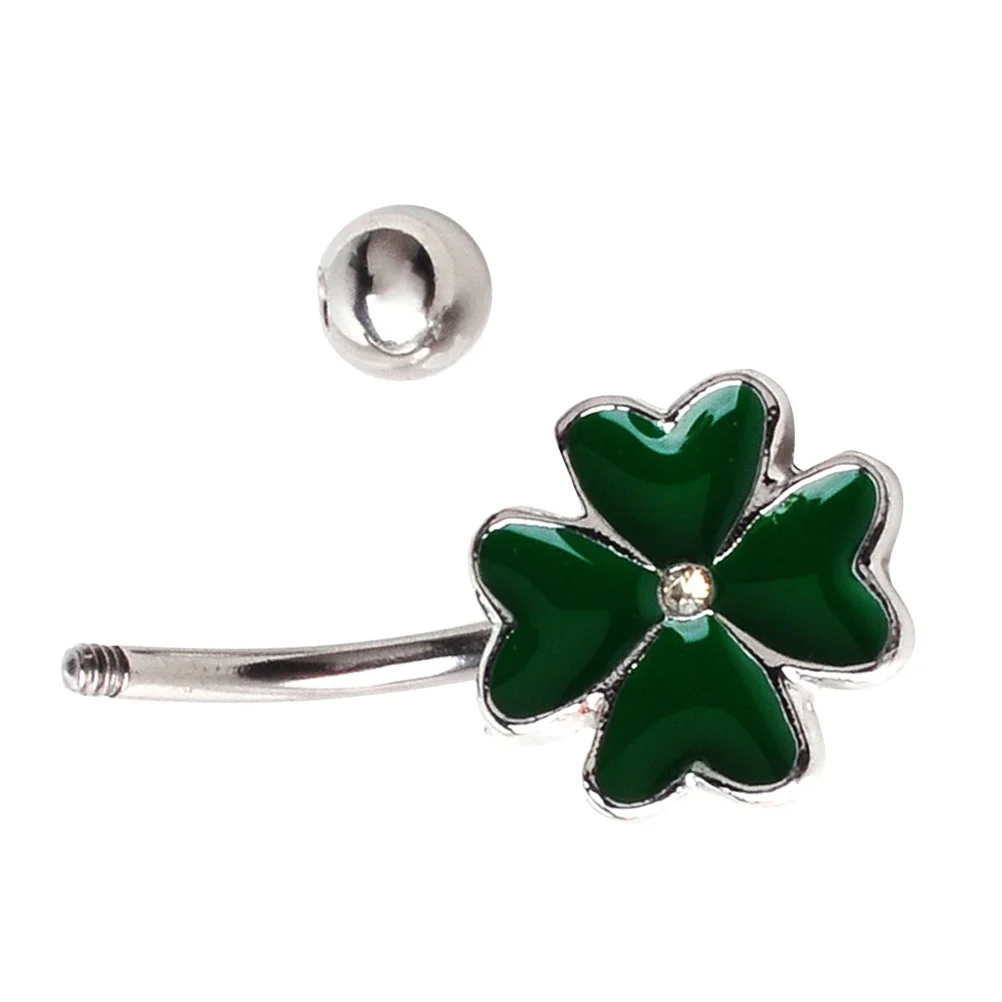 2 قطعة خاتم البطن السلس مصقول مريح مهرجان حفلة الصيف الشاطئ ملحق السرة ثقب المجوهرات البطن