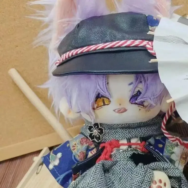 Juego de peluche NU:Carnival JiuNotte, cuerpo de muñeco de peluche con esqueleto, juguete de dibujos animados para niños, regalos, adorno