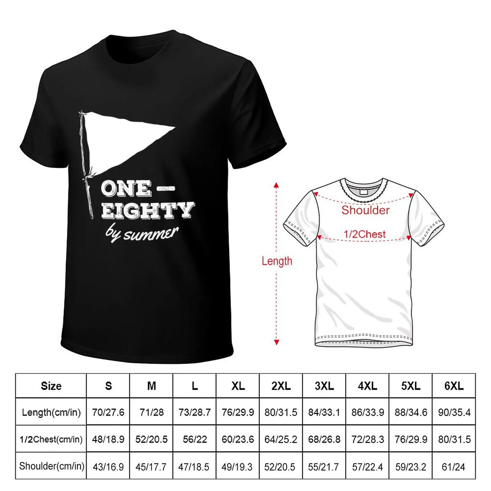 One Eighty By Summer T-Shirt Gym Wear Breathable Short Sleeve Tee