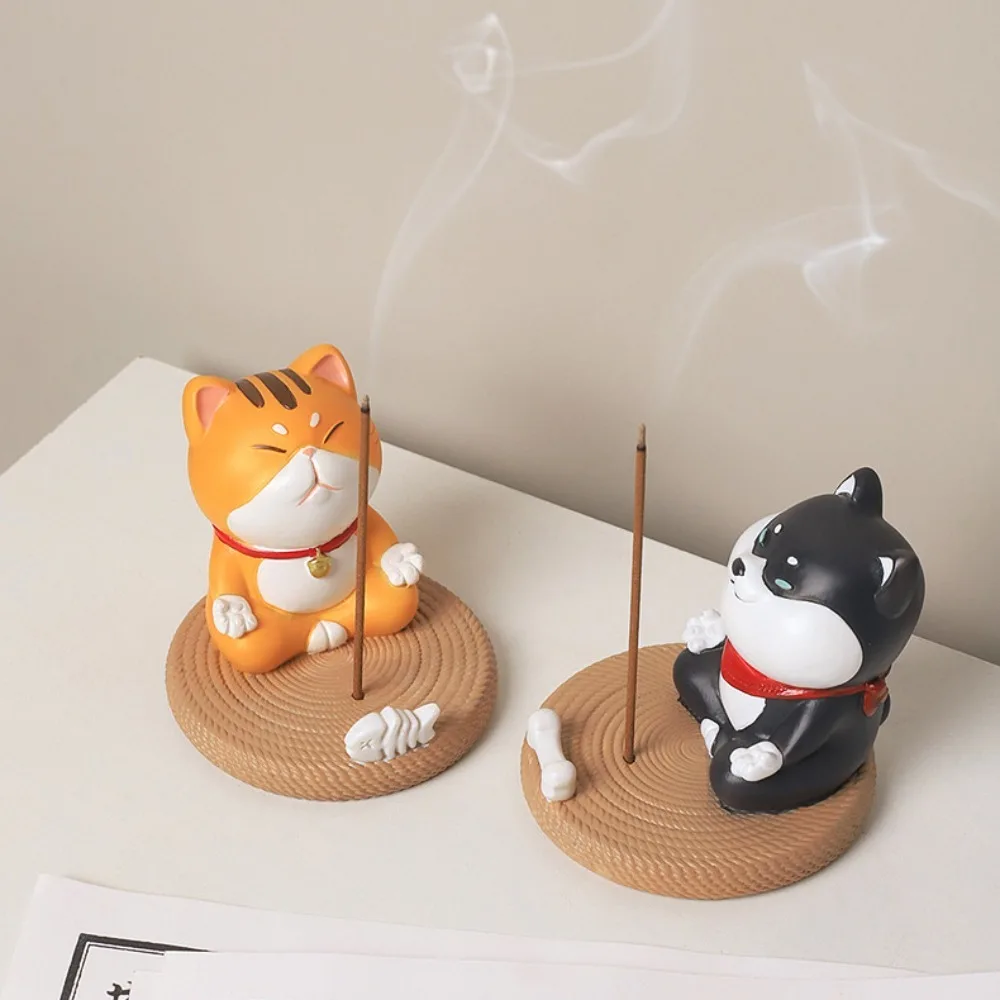 Capybara Action Figure Cat Animal Phone Holder Dog Meditation Mobile Phone Stand Cartoon Cute Cell Phone Bracket Small Gifts