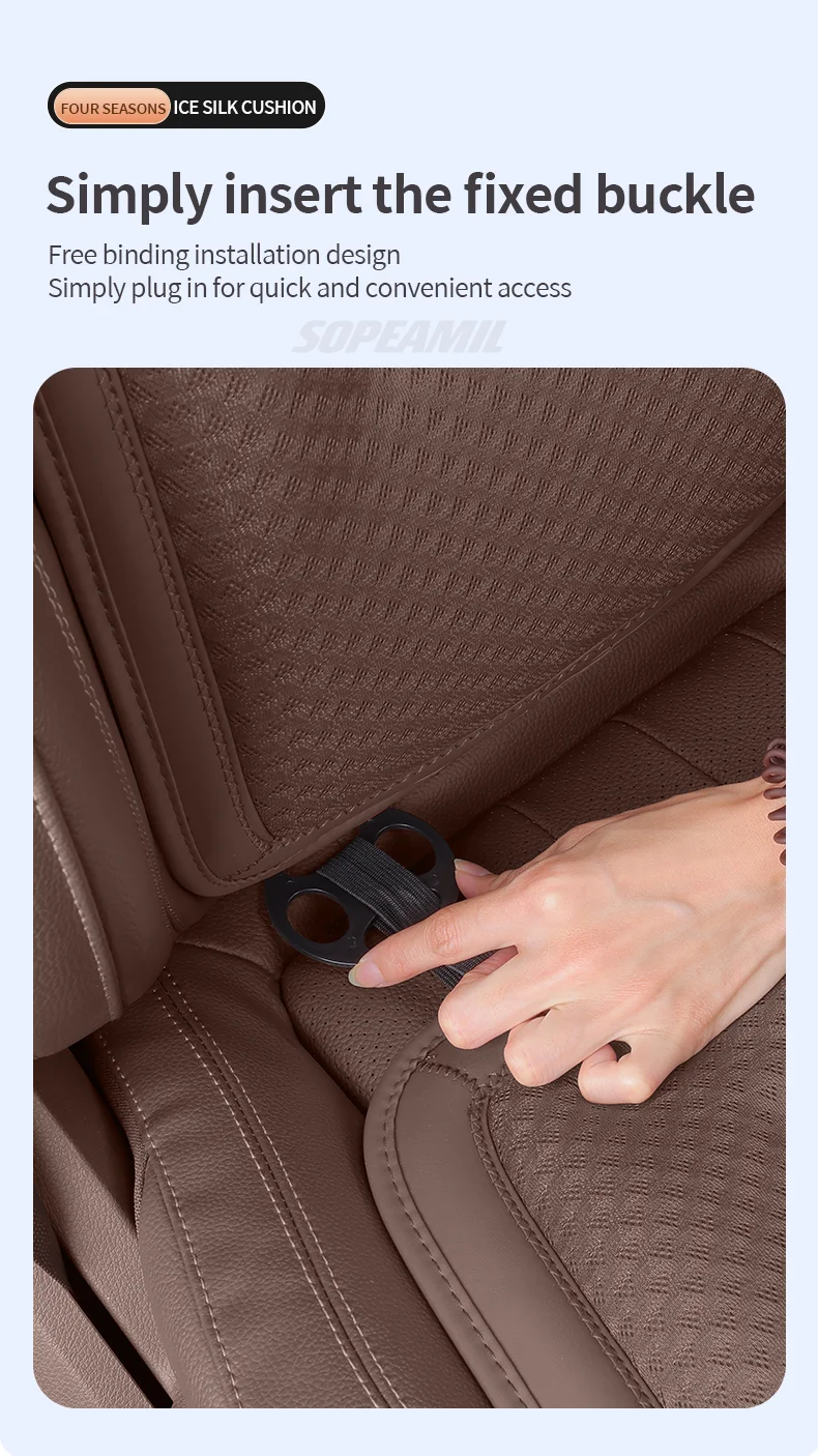 Für Chery JAECOO J5 J5EV J6 J7 J7SHS J8 J9 2024-2026 Auto-Sitzrückenlehnen-Kissenbezug Atmungsaktiver Sitzschutzbezug – Detail 13