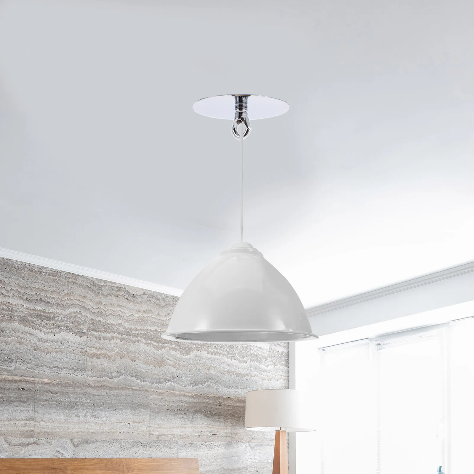 

Ceiling Light Mounting Plate Silver Concealed Base Pendant Lamp Holder Chassis Bracket Fixture Insert Plate Lamp Fixing Part