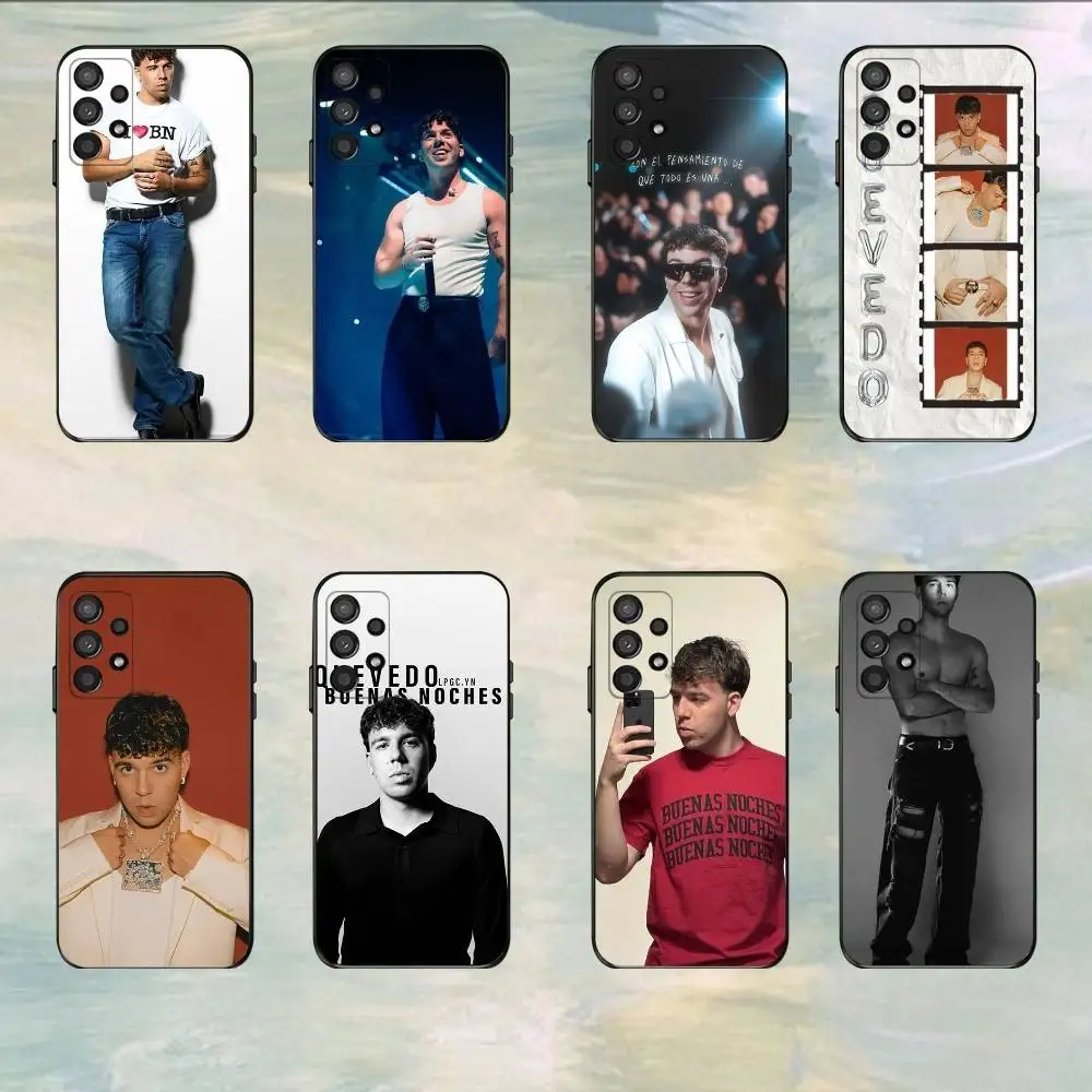 

Rapper Q-Quevedo Phone Case For Samsung S25,S24,S21,S22,S23,S30,Ultra,S20,Plus,Fe,Lite,5G Black Cover