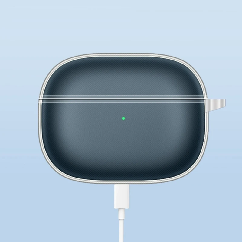 متوافق مع Vivo TWS 3e غطاء سماعة أذن صدمات ضد الخدش غطاء واقي قابل للغسل غلاف مقاوم للغبار