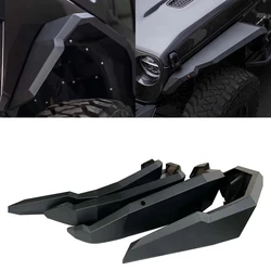 1 Set  Aluminum Alloy Front Rear Fender Flare for Jeep For Wrangler JL 2018+ JL1064