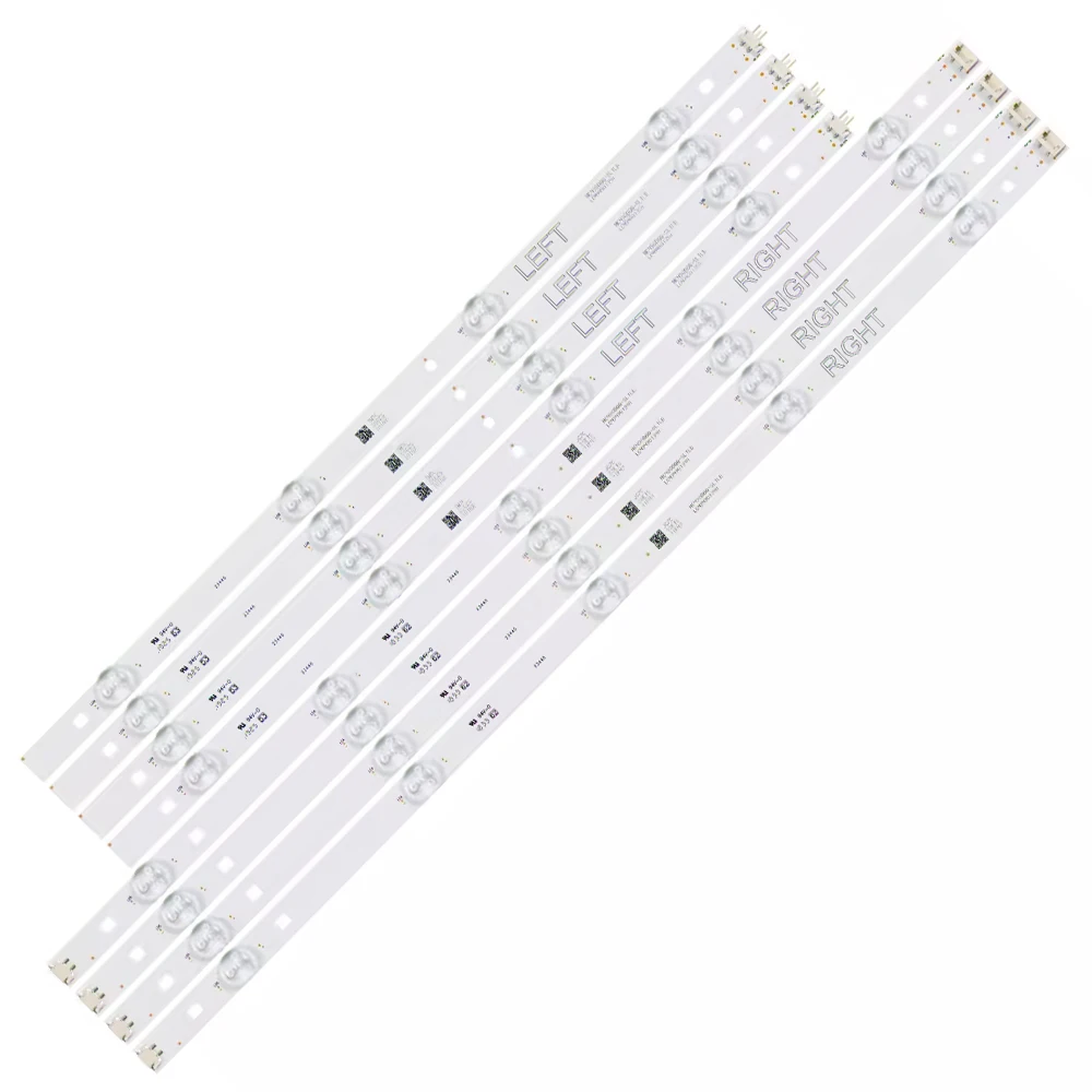 8/16pcs LED lamps NC490DGG-AAFX1-41CA GAN01-1255A-P1 GAN01-1256A Backlight Strips NC490DGG-AAGX1-41CA GAN01-1294A-P1 GAN01-1295A