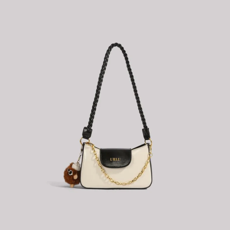 

Popular Classic High-End Leather Women's Crossbody Bag Luxury Brand Fashionable Elegant Classy Finish Vintage Bag​