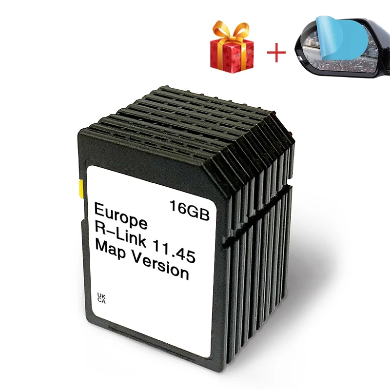 for Renault Fluence Scenic Zoe SD Card R-Link 11.45 Carminat Sat Nav 2025 Maps GPS Navigation Europe UK 16GB