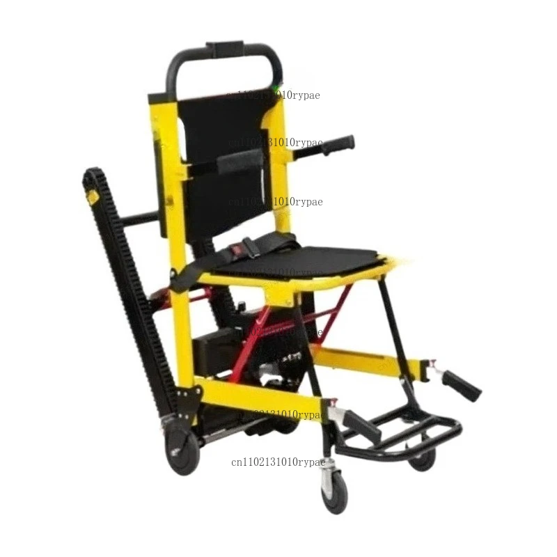 Electric Stair Climbing Wheelchair, Portable Folding Mobility Scooter with Lithium Battery for Indoor Outdoor