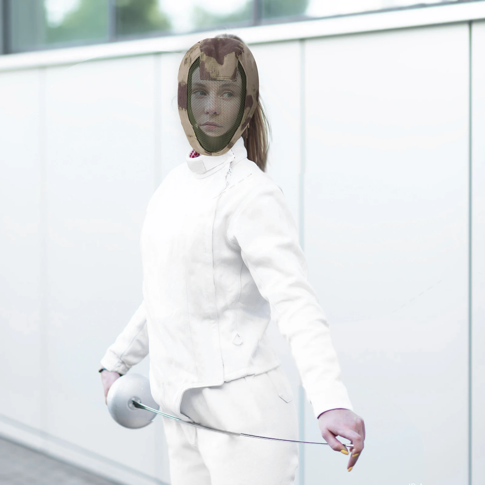 

Breathable Metal Mesh Fencing Face Cover Reliable Safety in Dangerous Situations Perfect for Multiple Scenarios