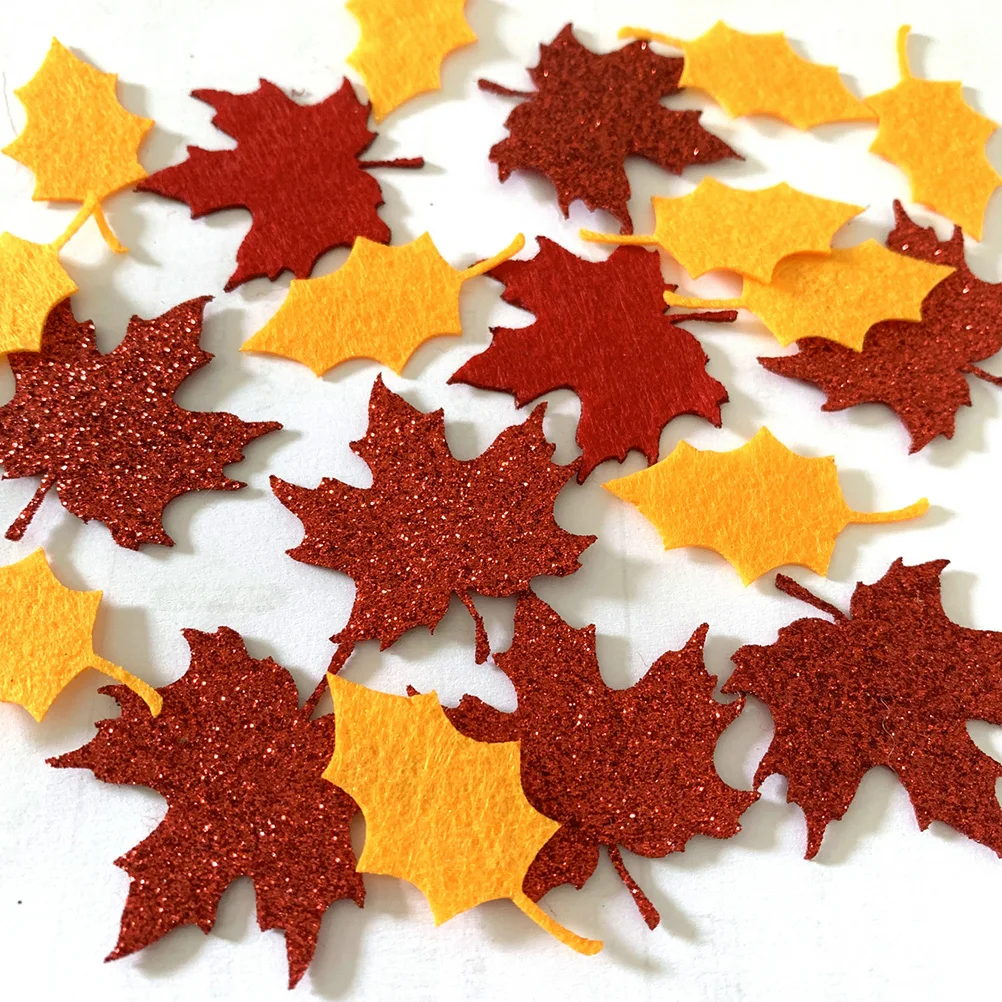 

Maple Leaf Decorative Confetti Premium Nonwoven Party Wedding Table Decoration Birthday Thanksgiving Scatters DIY Confetti