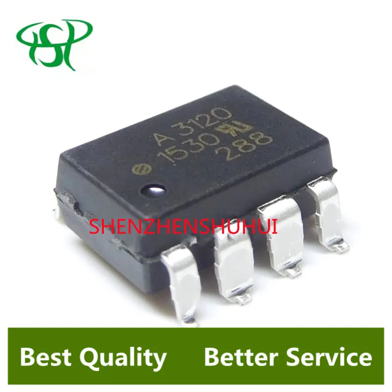 

10PCS/LOT HCPL-3120-500E A3120 SOP-8 HCPL3120 Optocoupler New and Original In Stock