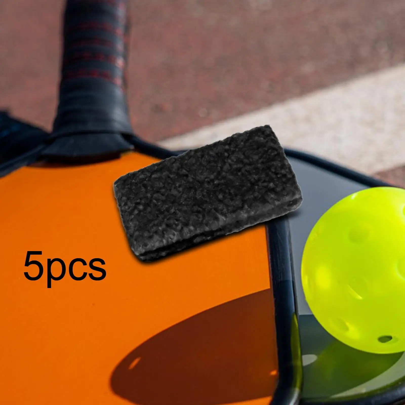 5 pezzi Pickleball Paddle gomme da cancellare senza sforzo efficace Pickleball Racket Cleaner per rimuovere i residui di palla graffi macchie sporco