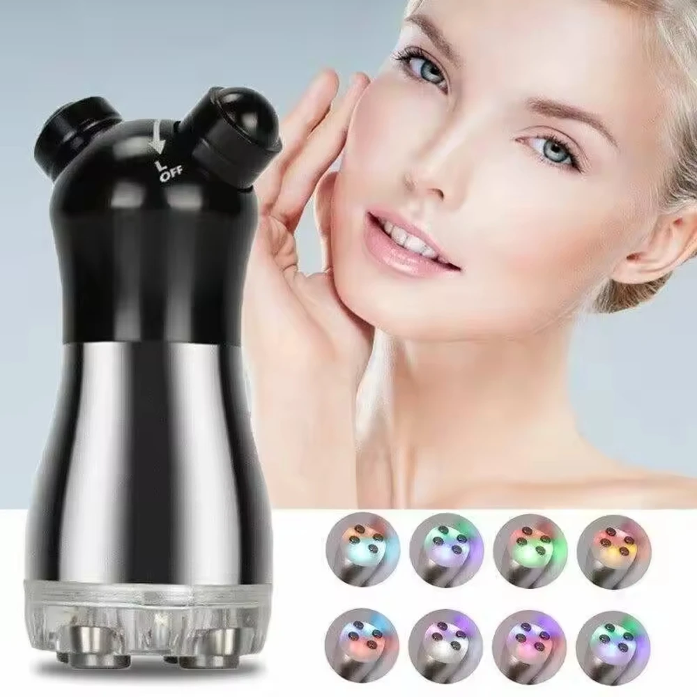 

Professional Led Photon Therapy Face Lifting Massager Needle Free Mesotherapy Device RF Microcurrent Skin Care