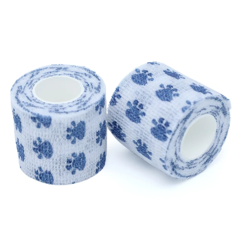 Elastoplast Animal Pattern Bandage Non-woven Colorful Finger Bandage Self-adhesive Cartoon Breathable
