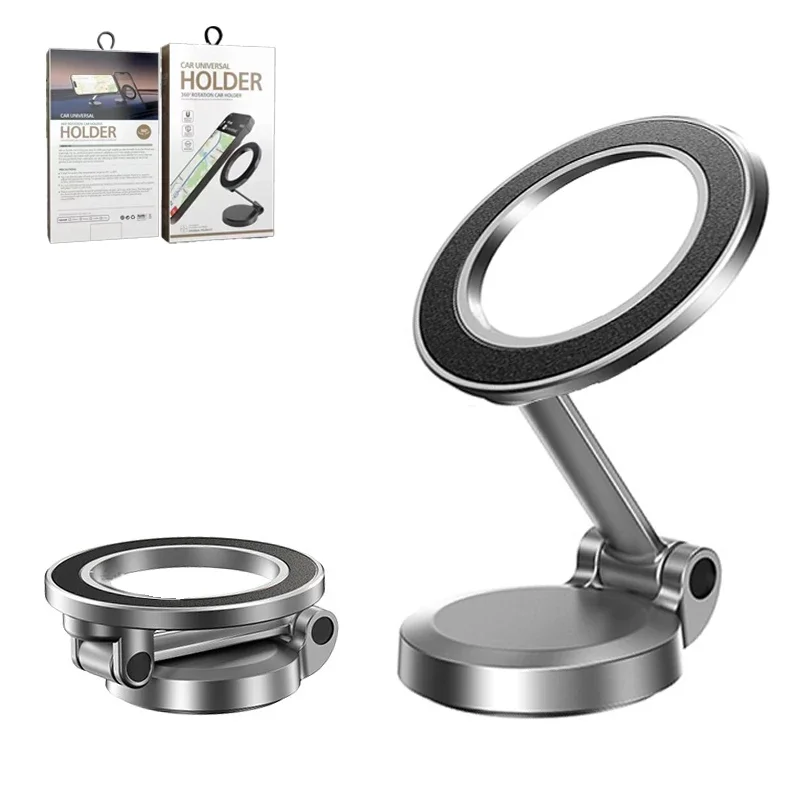 1080 Magsafe Auto Telefoon Houder Voor iPhone 14 15 16 Android In Auto Accessoires Mobiele Telefoon Houders Ondersteuning Voor Tesla Mount