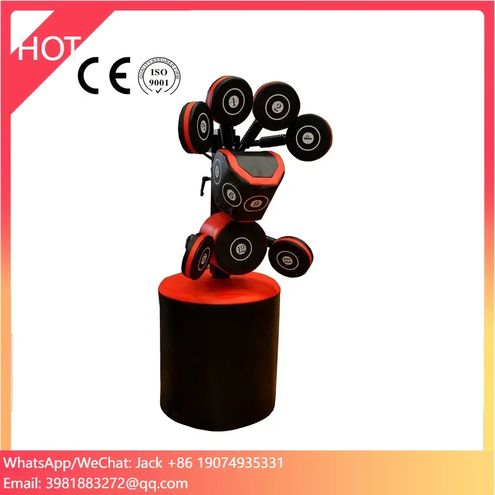 

2021 Steel Multi-Gym Equipment with Adjustable Boxing Machine and Functional Trainer Mitts Custom Logo MMA Use