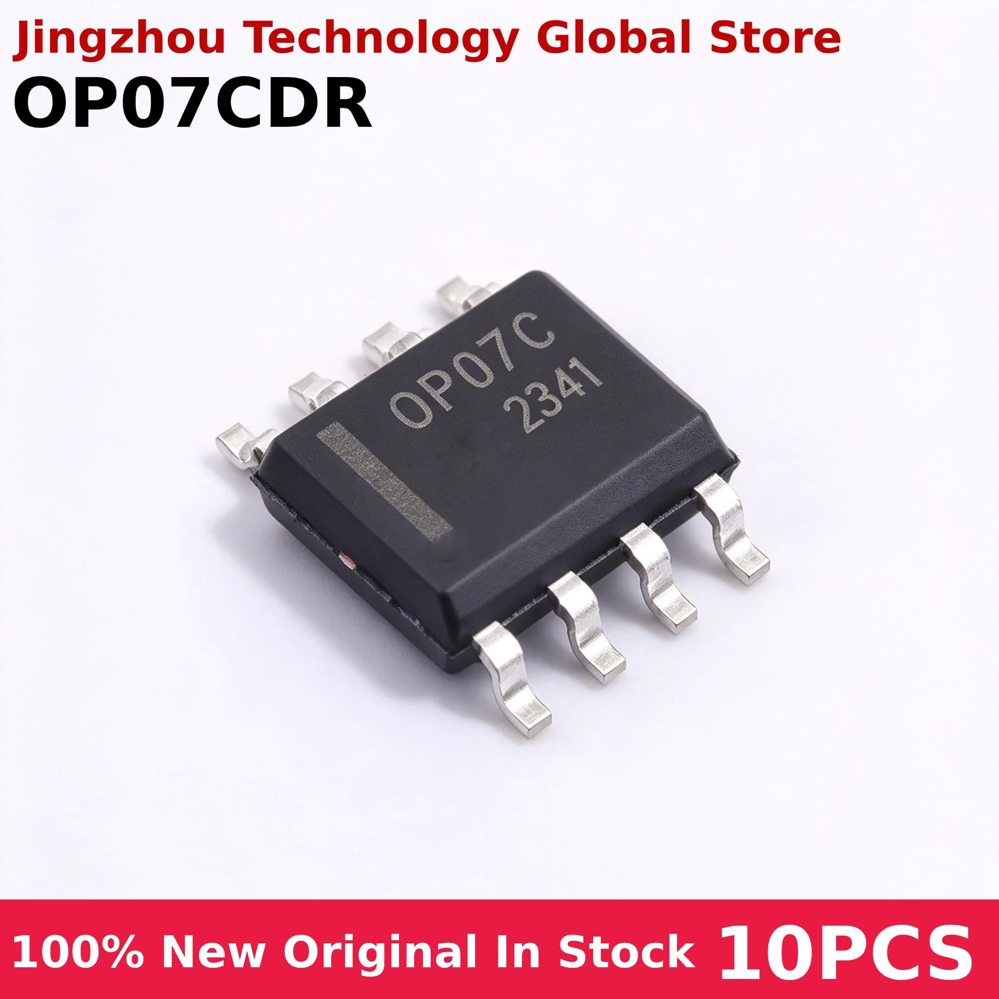 10PCS OP07CDR SOP8 OP07C SOP OP07 SMD General Operational Amplifier 100% New Wholesale