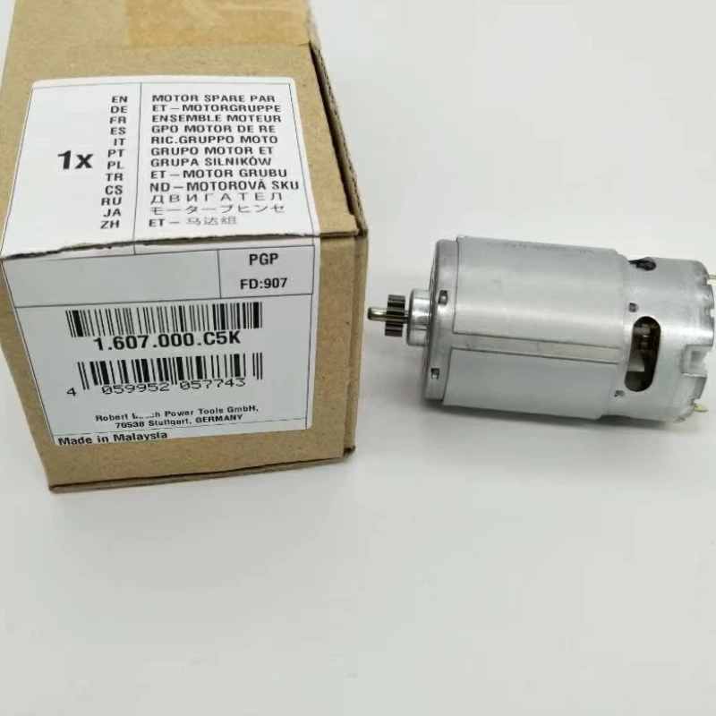 Lithium ion drill electric tool GSR120-LI original spare parts 12V motor 13 tooth motor