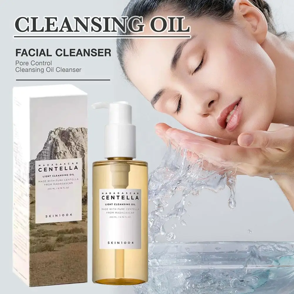 韓国SKIN1004センテラポアクレンジングオイルダブルクレンジングフェイスクレンジングオイルメイク落とし低刺激スキンケア