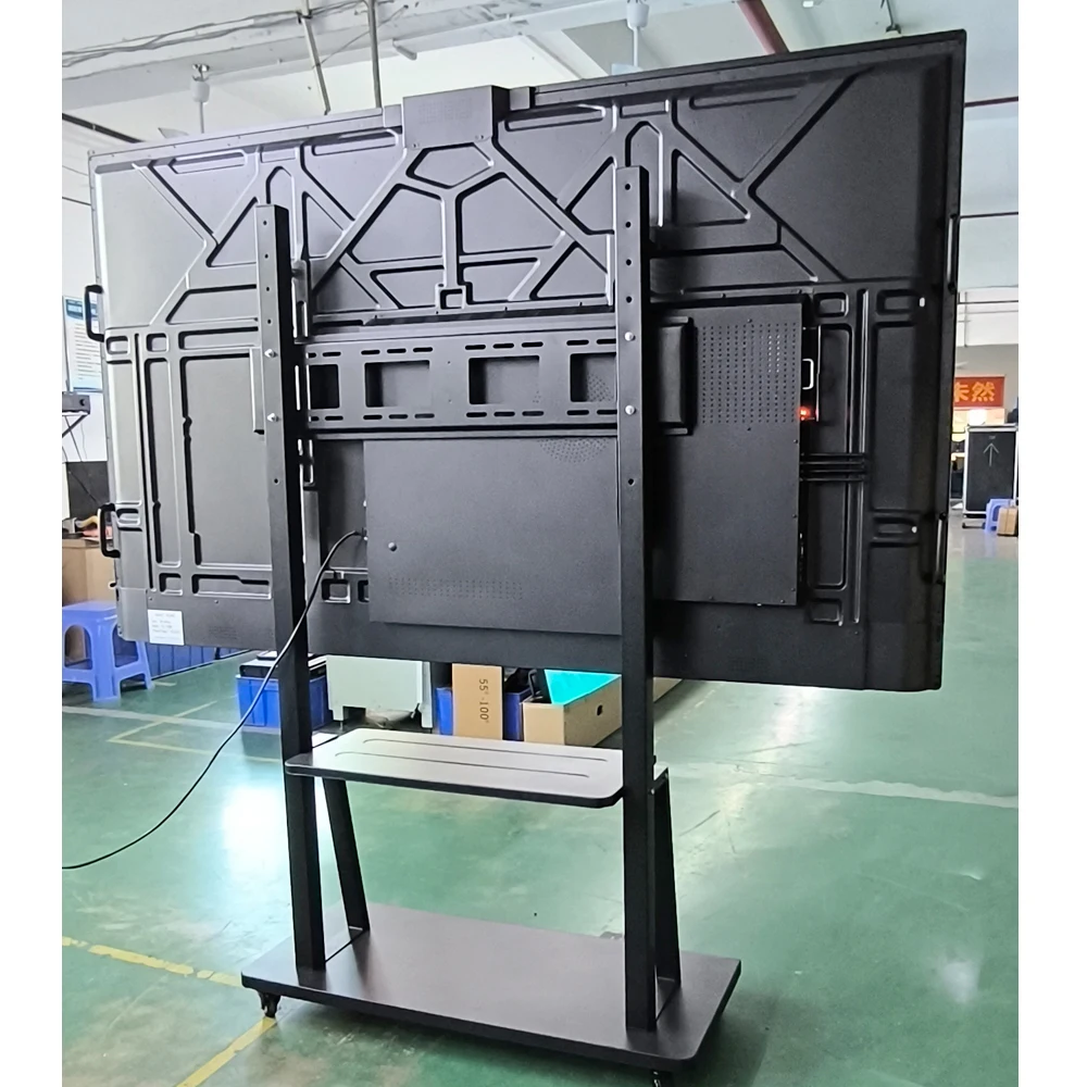 55 65 75 85 86 98 Inch OEM ODM LCD Double System Interactive Smart 2K 4K IR Touch Screen Electronic Digital White Board Players