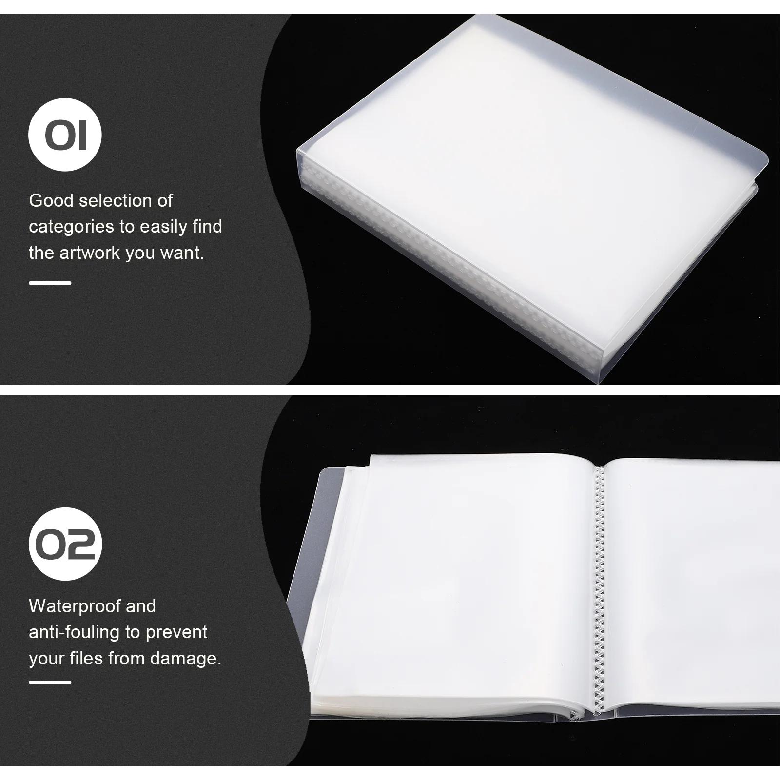 

4 шт. папка для файлов формата А6, портативный матовый корпус, многокарманный держатель для документов для файлов, купюр, квитанций, билетов, хранения, скрапбукинга