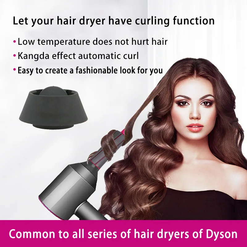 Curly Hair Stick Curling Barrels Hair Roller And Adapter Converter For Dyson Airwrap Hair Dryer Styler Accessories Curling Tool