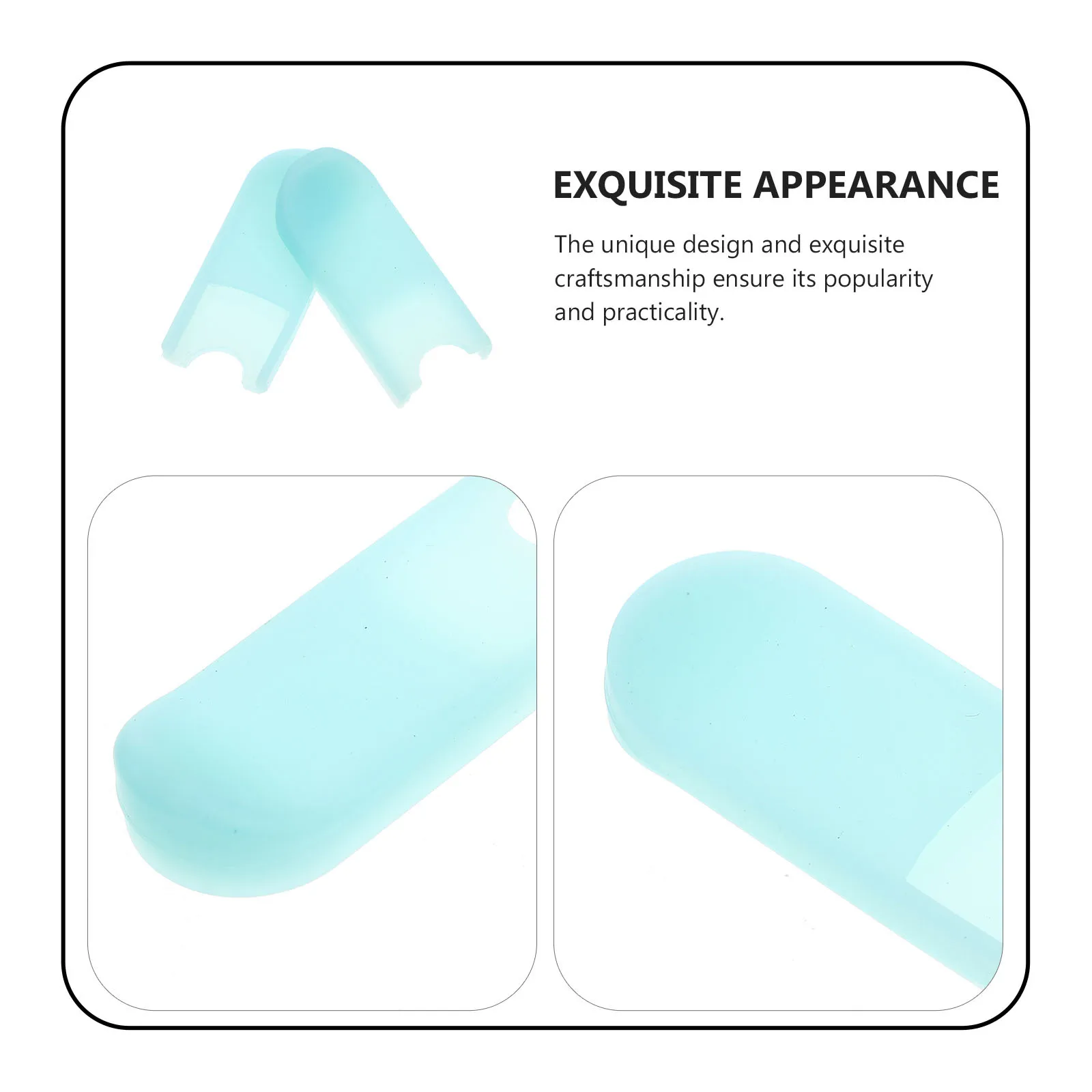 

2Pcs Long Service Life Saxophone Thumb Protector Easy to Carry and Use Finger Cushion Cover Saxophone Thumb Rest Cover