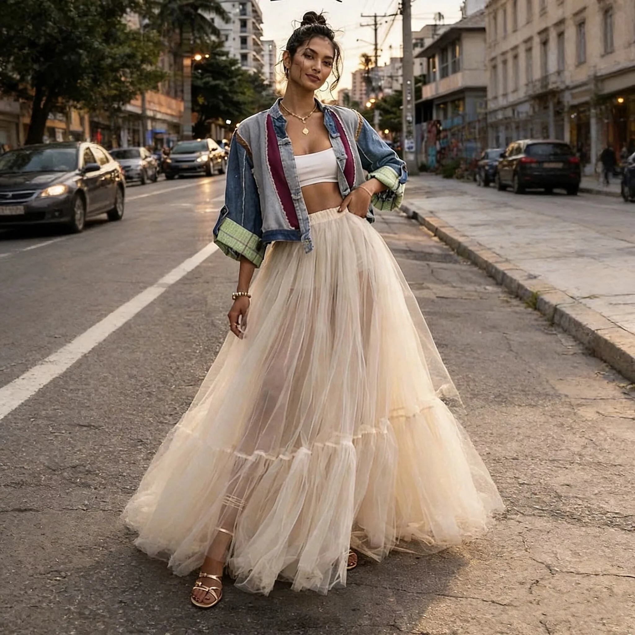 

Длинная юбка макси из фатина с эластичным поясом, коллекция 2026, для праздников, летняя тюлевая юбка-пачка для танцев, женская юбка для торжественных мероприятий, дня рождения, выпускного вечера