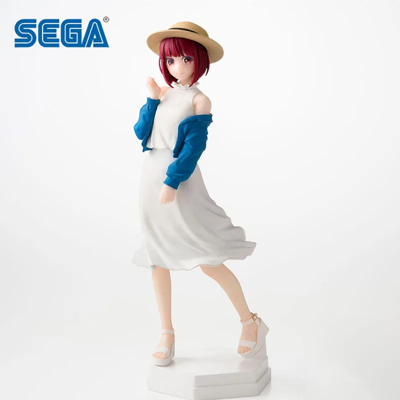 SEGA Desktop x Decorare Collezioni OSHI NO KO Arima Kana Abito bianco Ver. Giocattolo da collezione di modelli di action figure anime in PVC 16CM