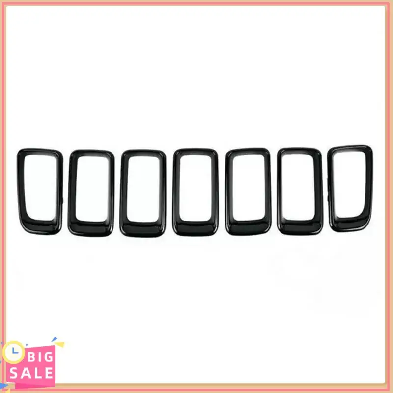Better-Automobile 7 Stuks Grille Inserts 68109865AA Voor Jeep Compass 2011-2016 Jeep Onderdelen