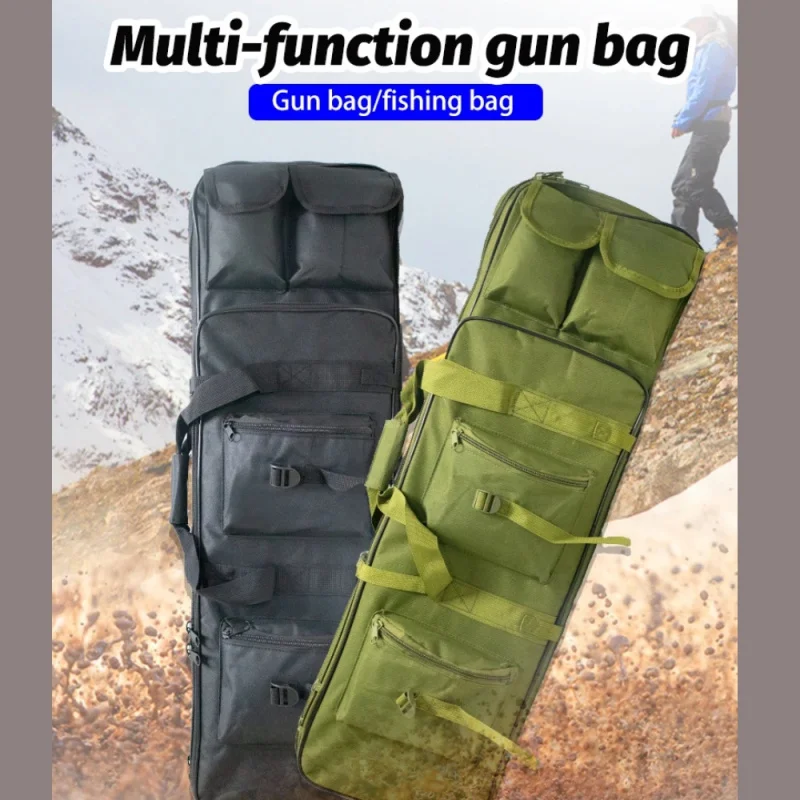 81CM 94CM 118CM Outdoor Military Tactical Camping Hunting Backpack Fishing Bag Protective Cover Nylon Hunting Equipment