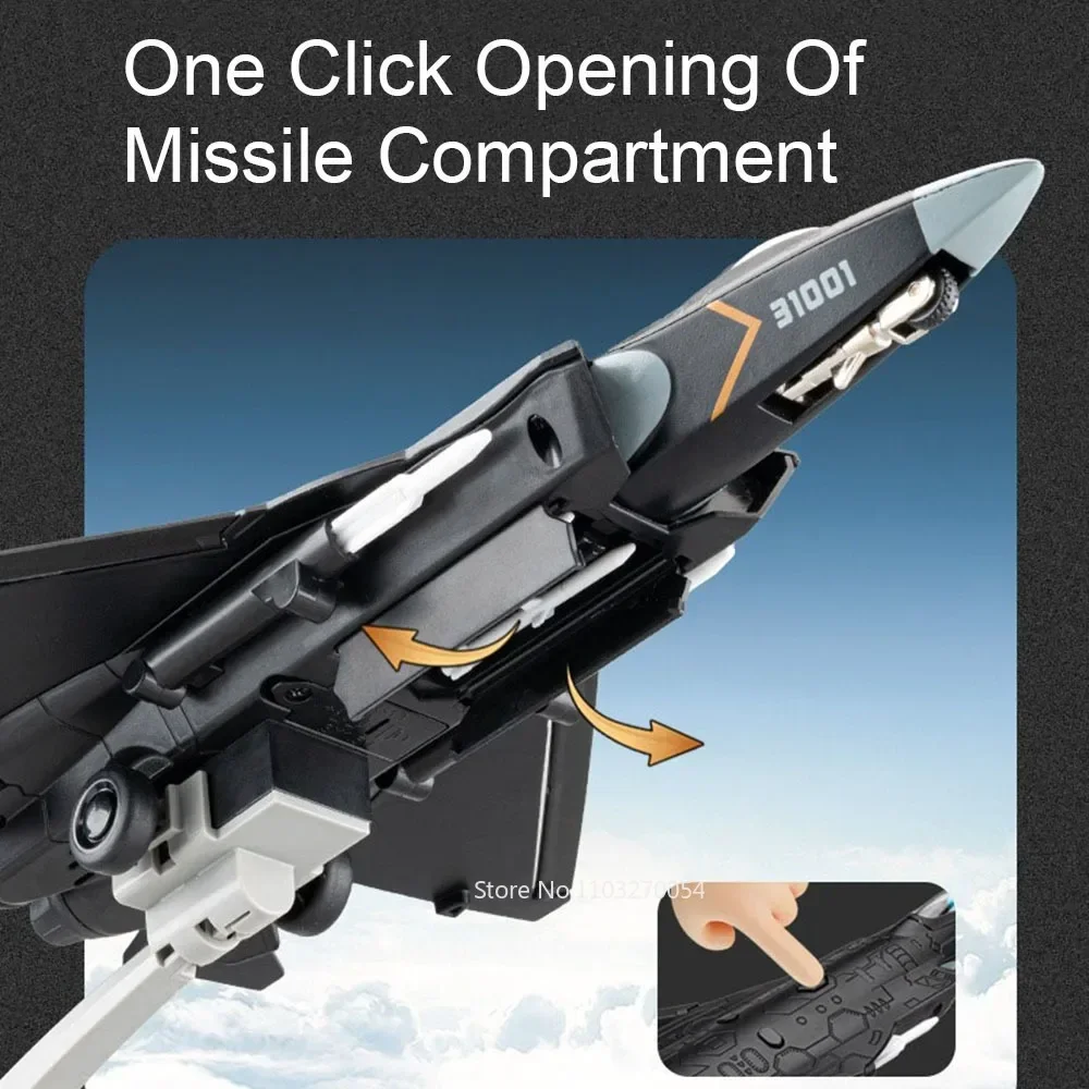 ของเล่นเครื่องบินรบ J-31 สเตลธ รุ่น 1:68 ทำจากโลหะผสม พร้อมเสียงและไฟ มีระบบดึงกลับ ของเล่นจำลองเครื่องบินทหาร เหมาะสำหรับเป็นของขวัญสำหรับเด็ก