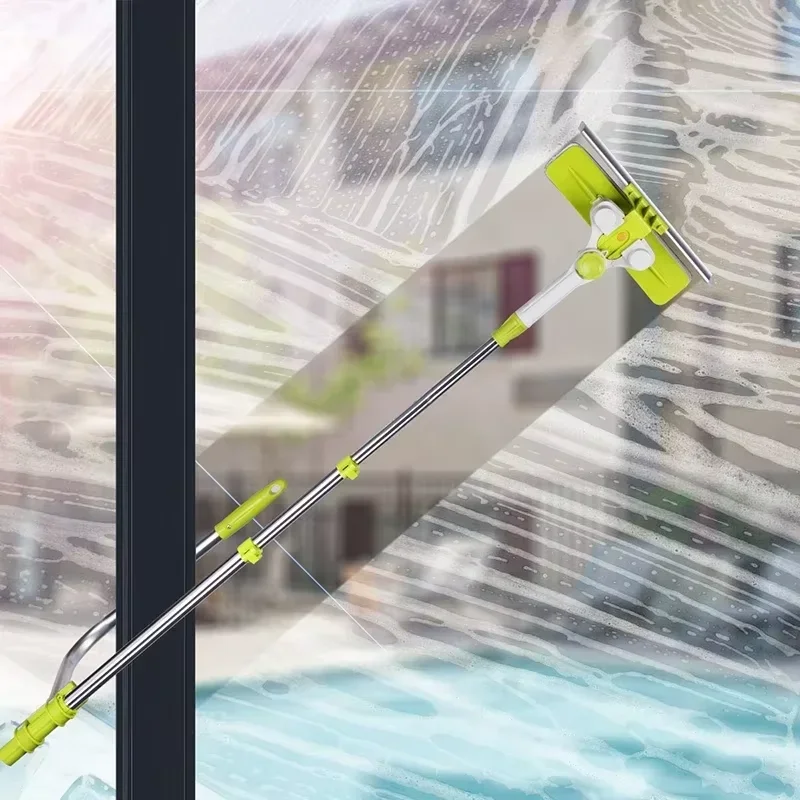 

Hot Upgraded Telescopic High-rise Window Cleaning Glass Cleaner Brush for Washing Window Dust Brush Household Cleaning Tools