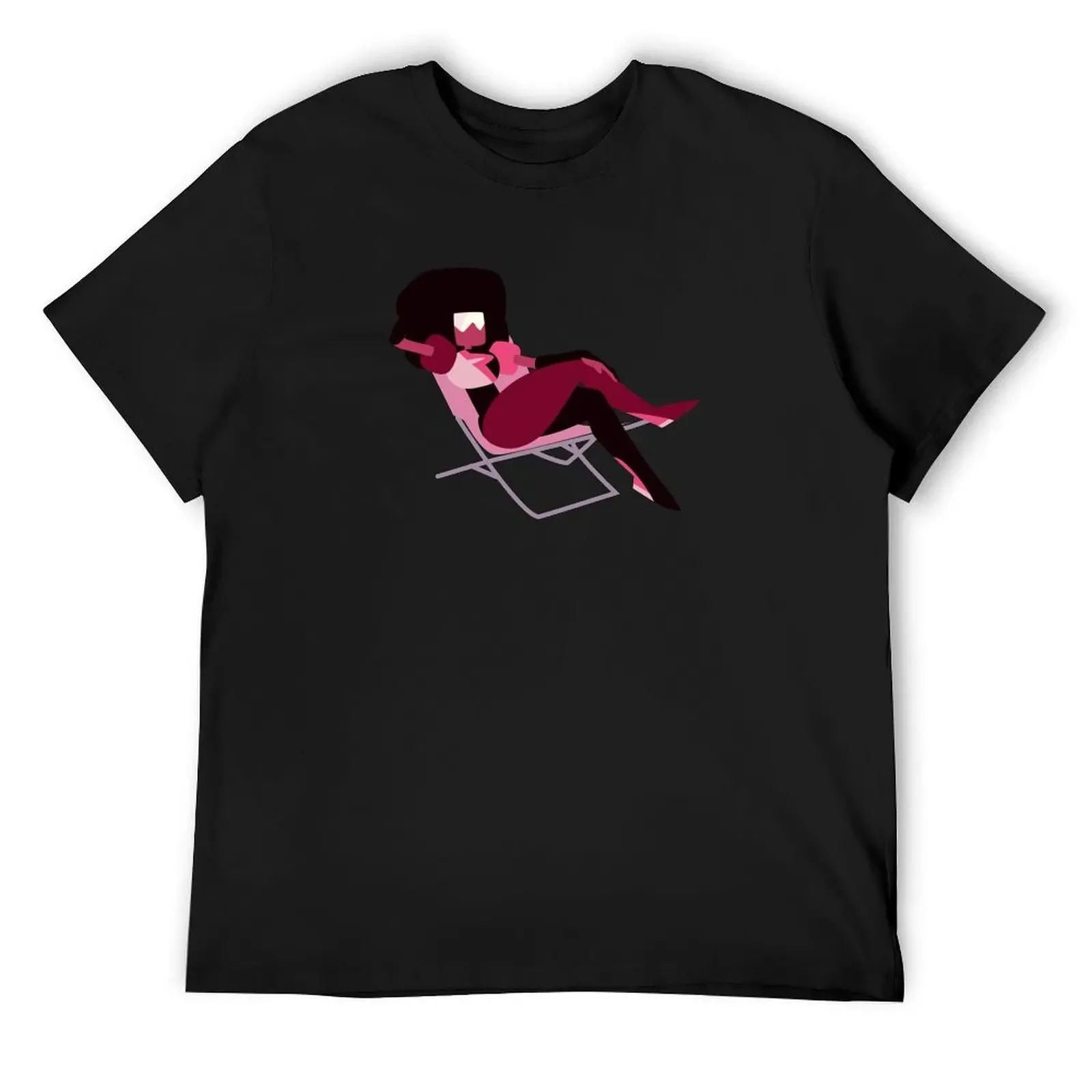 Garnet Lounging T-Shirt new edition quick-drying vintage clothes Men's cotton t-shirt