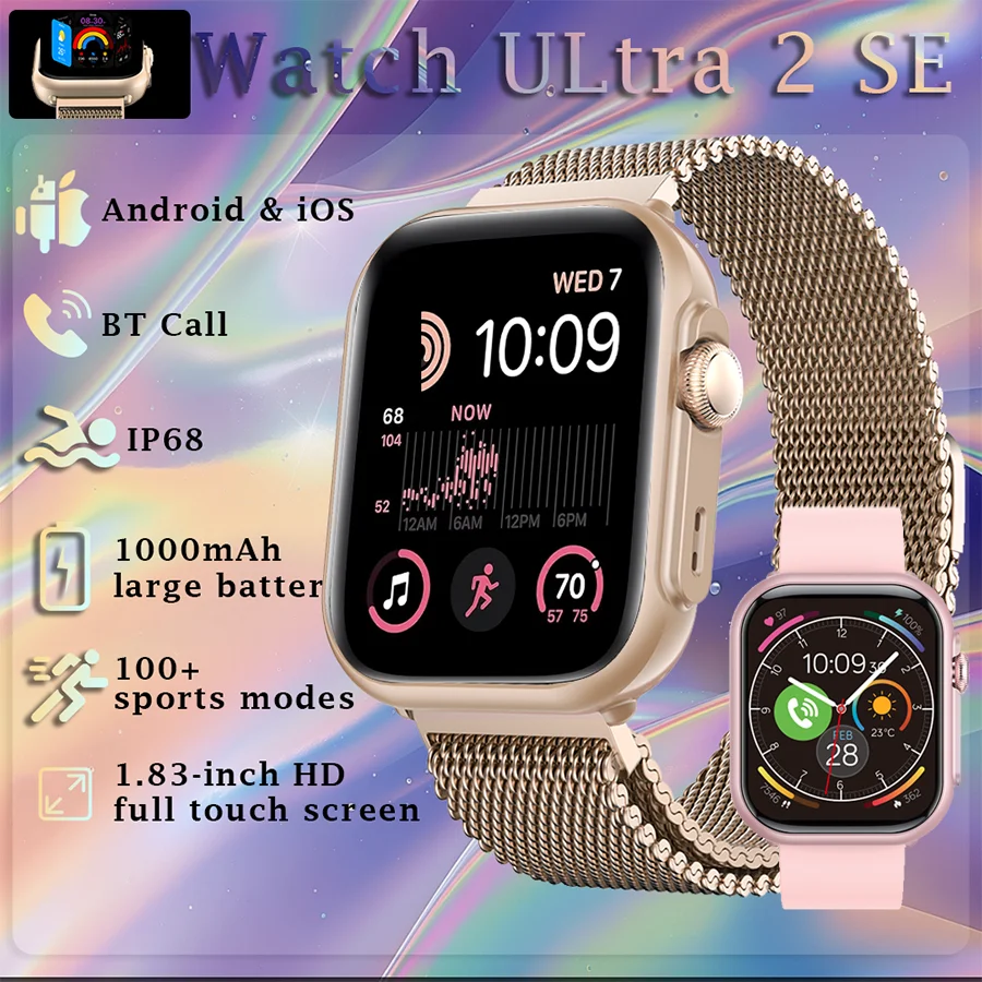 

2025 New Smart Watch with Bluetooth Calling, Heart Rate/Sleep Monitor, Fitness Tracker for Men Women, Ideal Xmas/Birthday Gift