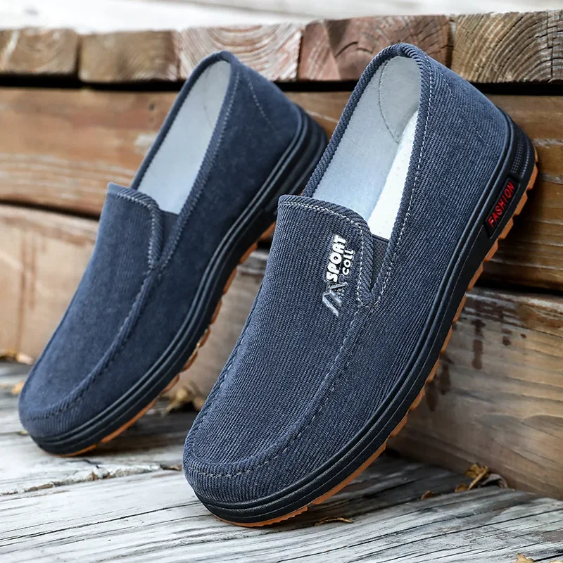 New Casual Shoes Retro Soft Soled Comfortable Anti Slip Sneakers Fashion Classic Elderly Lightweight Walking Shoes 2025