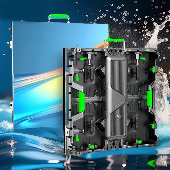 P2.97 500500mm IP65 Waterproof HD Outdoor LED Screen Video Wall SDK Support Custom Animation Graphics for Mall Education Commerc