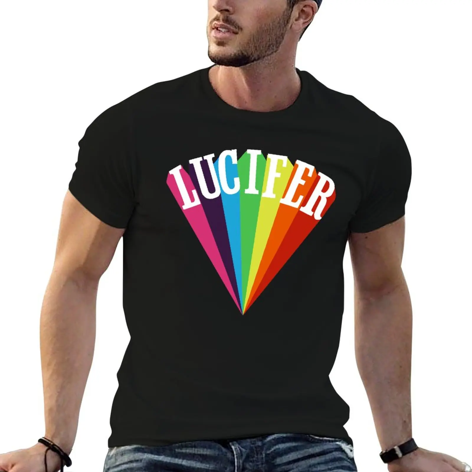

Lucifer Rising Film Vintage T-Shirt Aesthetic clothing sports fans blanks basketball graphic tees mens graphic t-shirts anime