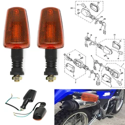 2/4 Pcs Motorcycle Tail Brake Rear Turn Signal Light Lamps For Yamaha XT225 XT250 FZR400 FZR600 Radian 600 XT600 Rear Indicator