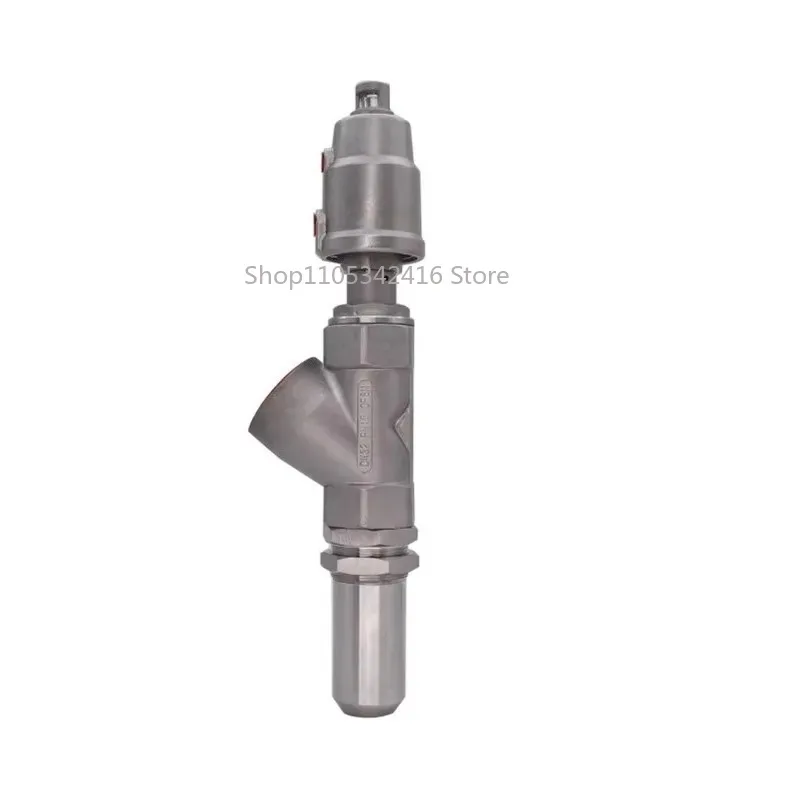 Pneumatic Vertical Liquid Filling Valve Stainless Steel Anti-Drip Extended Discharge Nozzle for Filling Machine