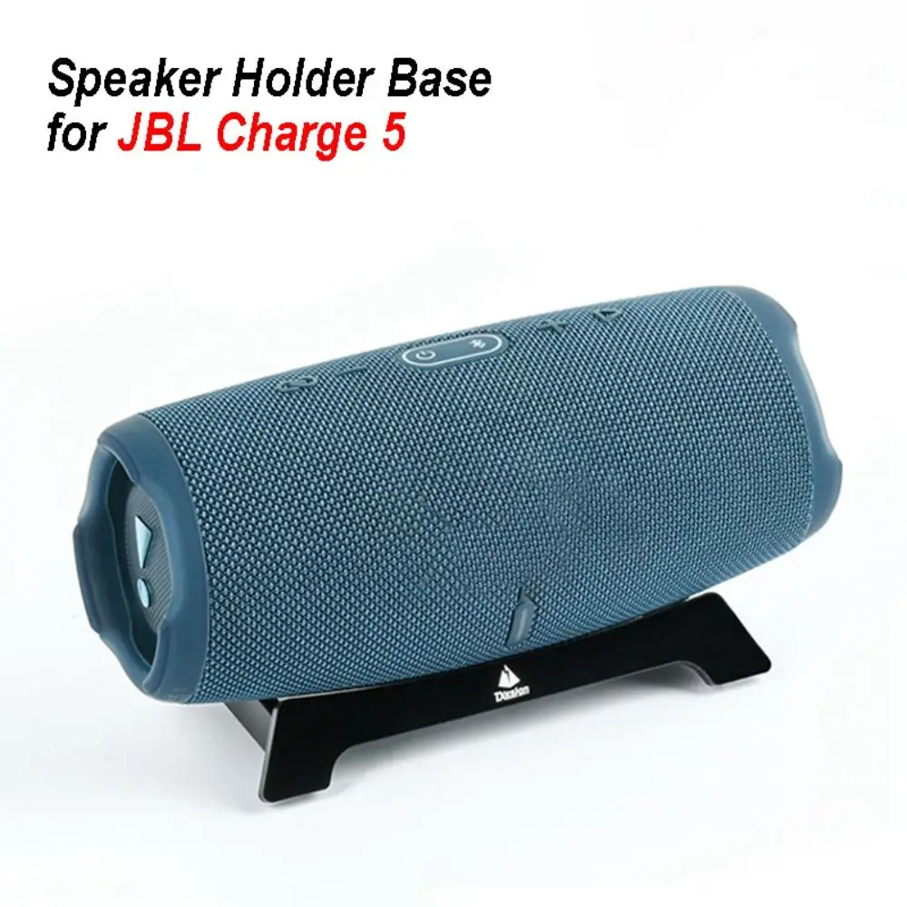 High Quality Portable Speaker Holder Base Anti-slip Stable Storage Rack Thickened Acrylic Support Frame for JBL Charge 5 Desktop