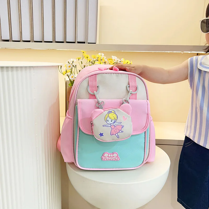 Children's School Backpack 2025 New Cute Fashion Backpack for Preschool Girls Versatile Trend Kids Boys Kindergarten Backpacks