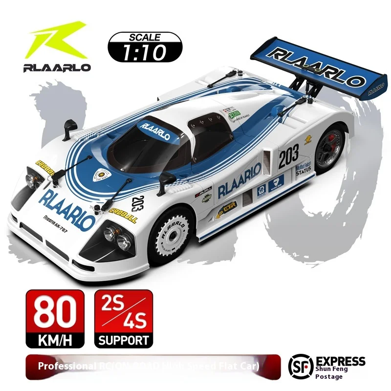 

Rillalo Ak-787 Flat Run Rc Remote Control Car 1:10 Metal Carbon Fiber Version Rc Model Car Speed Remote Control Racing